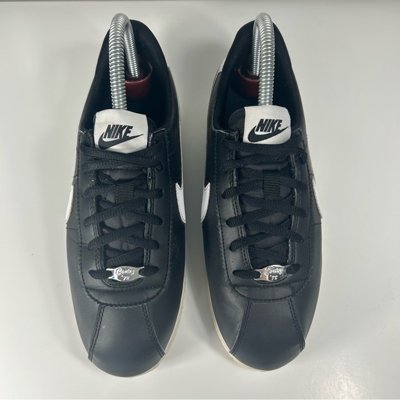 Nike Cortez Leather Sneakers ‘Black/ White' 904764-001; Size 5.5Y Women’s Size 7 - Picture 8 of 15